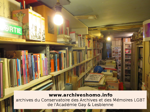 Bibliothèque du Conservatoire des Archives LGBTQI et des Mémoires LGBTQI de l'Académie Gay et Lesbienne