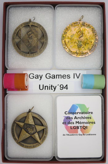 Collection m&eacute;dailles Gay Games IV - Unity'94