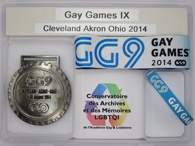 M&eacute;dailles Gay Games 9 - 2014