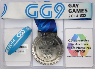 Collection m&eacute;dailles Gay Games 10 - Paris 2018