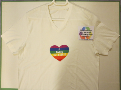 Ville de Paris est Fièr-e T-shirt Paris est Fièr-e Ville de Paris