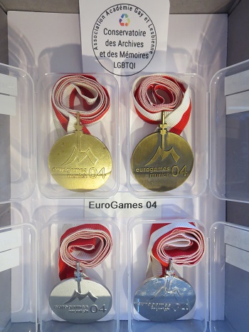 Collection de médailles Euro Games 2004 Munich