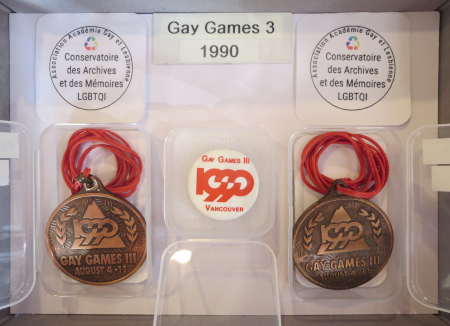 Collection médailles Gay Games III - Vancouver 1990