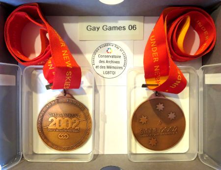 Collection médaille GayGames 6 - Sydney 2002